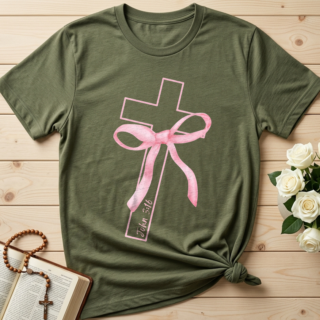 Pink Bow Cross 01