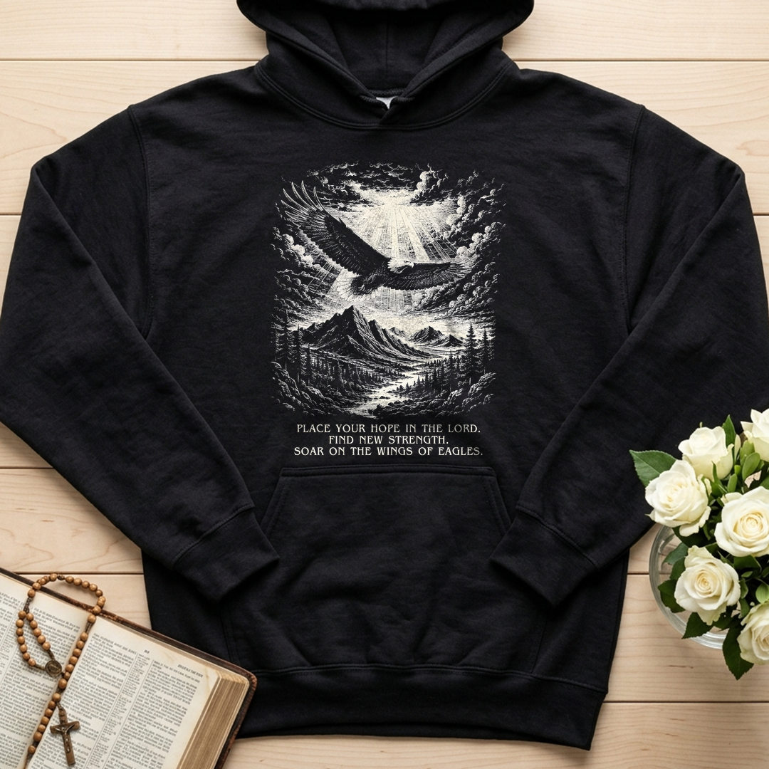 Place Your Hope In The Lord Find New Strength Soar On The Wings Of Eagles 01