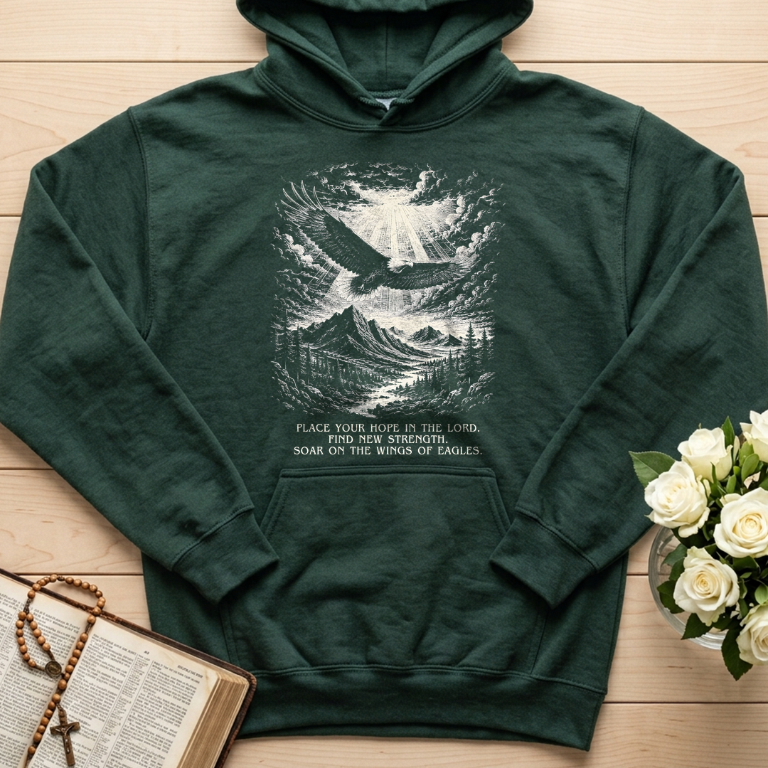 Place Your Hope In The Lord Find New Strength Soar On The Wings Of Eagles 01