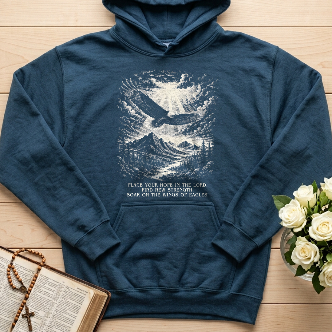 Place Your Hope In The Lord Find New Strength Soar On The Wings Of Eagles 01
