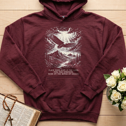 Place Your Hope In The Lord Find New Strength Soar On The Wings Of Eagles 01