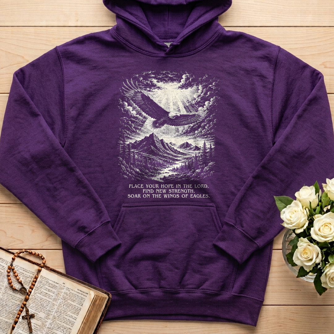 Place Your Hope In The Lord Find New Strength Soar On The Wings Of Eagles 01