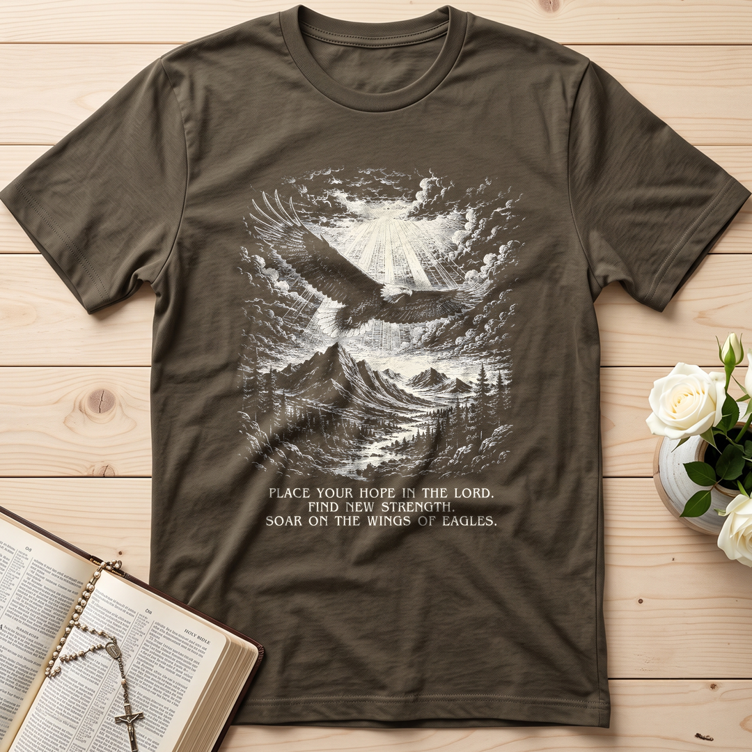 Place Your Hope In The Lord Find New Strength Soar On The Wings Of Eagles 01