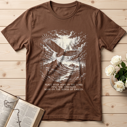 Place Your Hope In The Lord Find New Strength Soar On The Wings Of Eagles 01