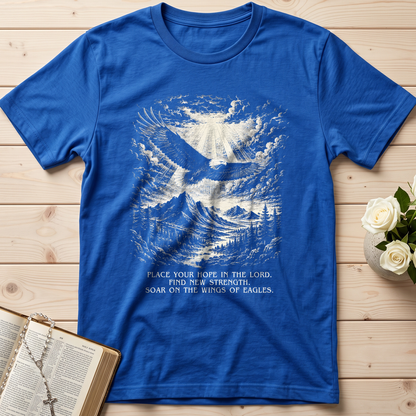 Place Your Hope In The Lord Find New Strength Soar On The Wings Of Eagles 01