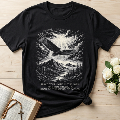 Place Your Hope In The Lord Find New Strength Soar On The Wings Of Eagles 01
