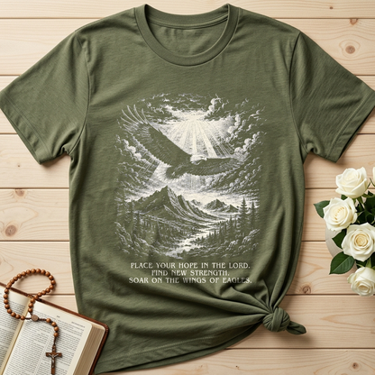 Place Your Hope In The Lord Find New Strength Soar On The Wings Of Eagles 01