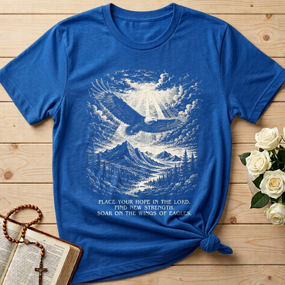 Place Your Hope In The Lord Find New Strength Soar On The Wings Of Eagles 01