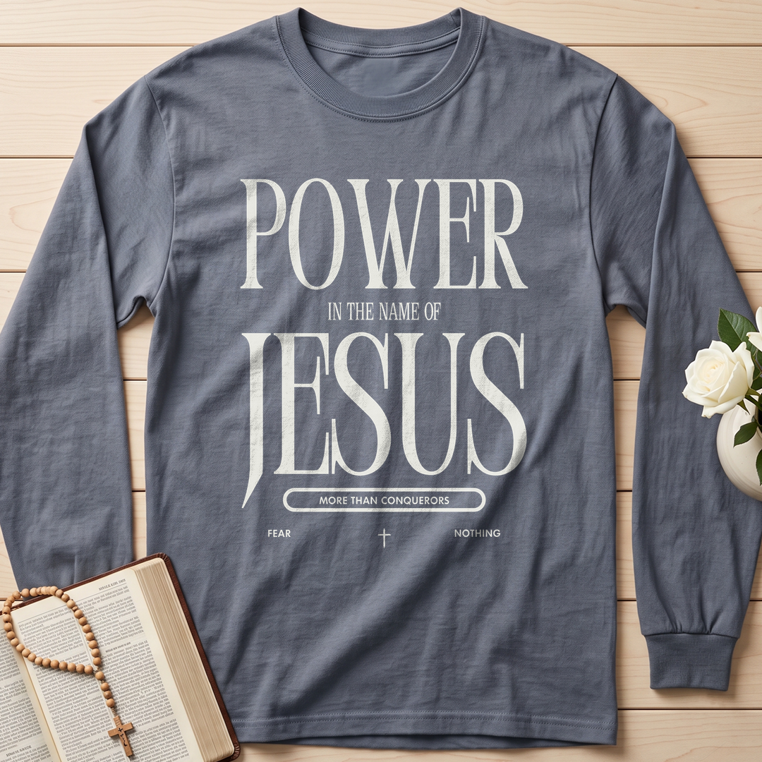 Power In The Name Of Jesus More Than Conquerors Fear Nothing 01