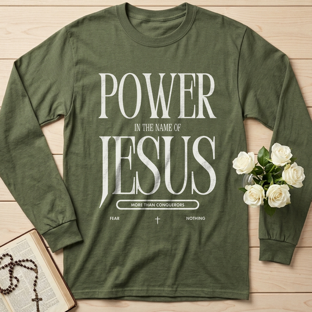 Power In The Name Of Jesus More Than Conquerors Fear Nothing 01
