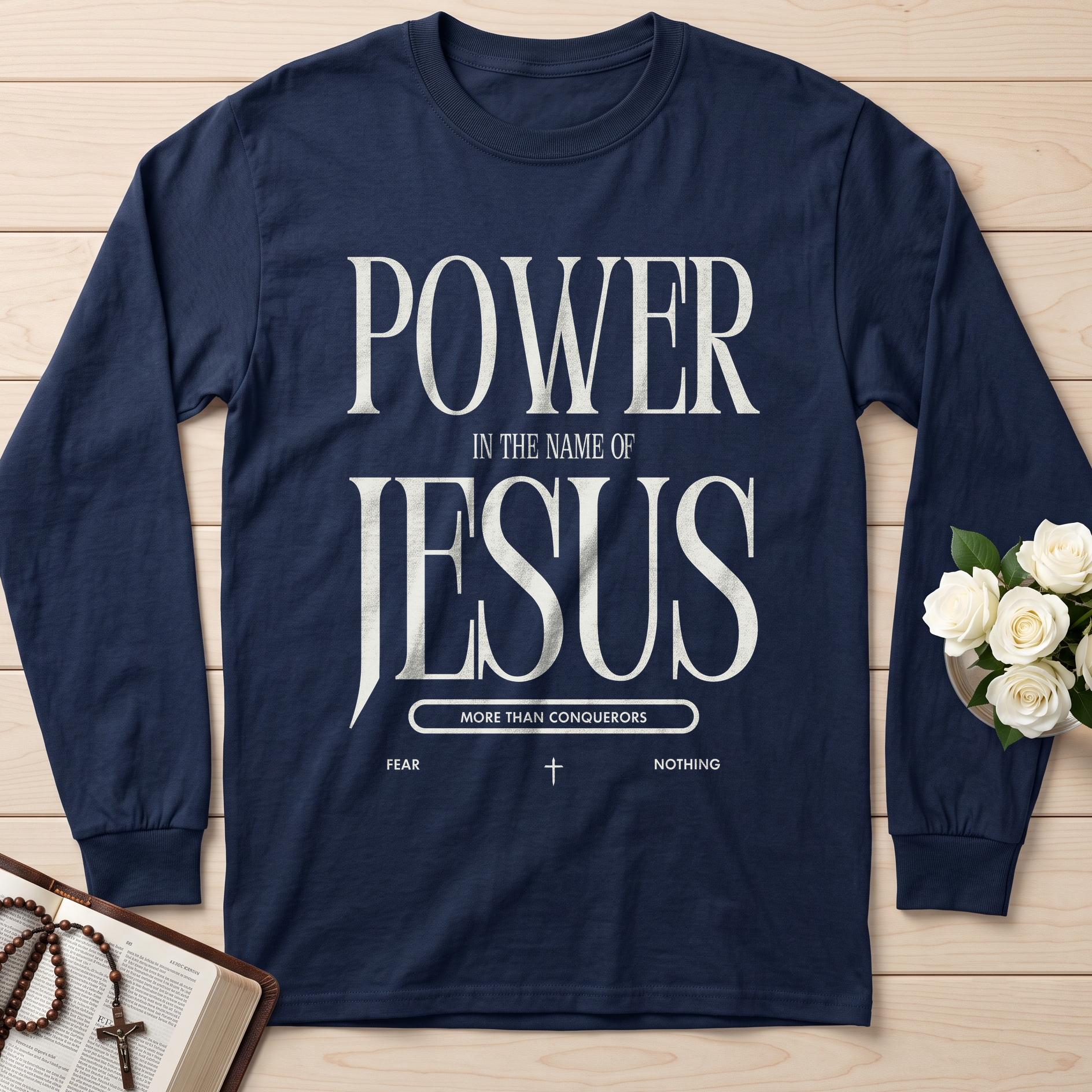 Power In The Name Of Jesus More Than Conquerors Fear Nothing 01