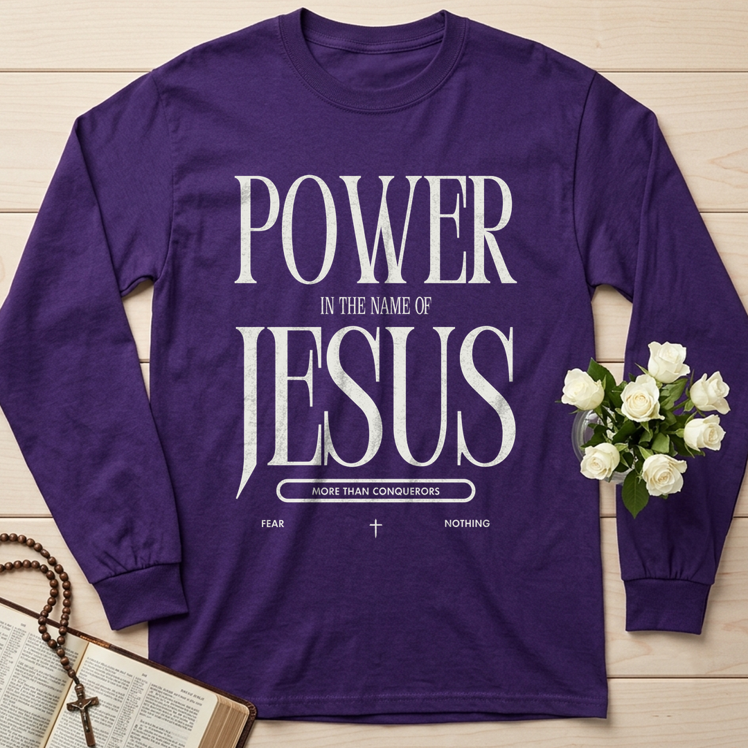 Power In The Name Of Jesus More Than Conquerors Fear Nothing 01