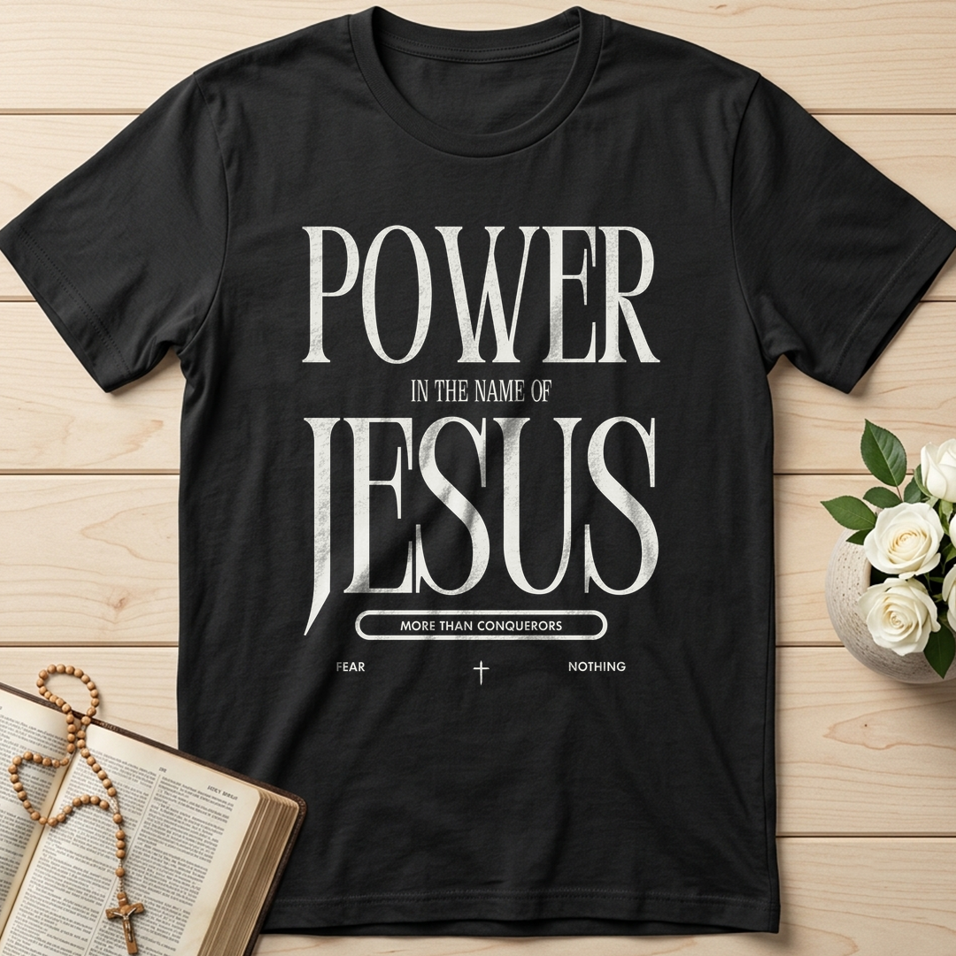 Power In The Name Of Jesus More Than Conquerors Fear Nothing 01