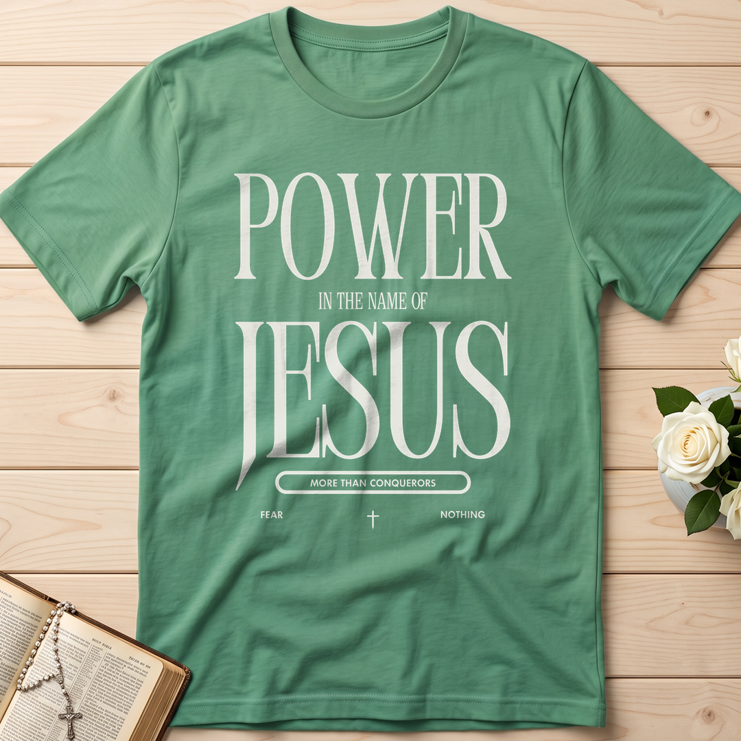 Power In The Name Of Jesus More Than Conquerors Fear Nothing 01