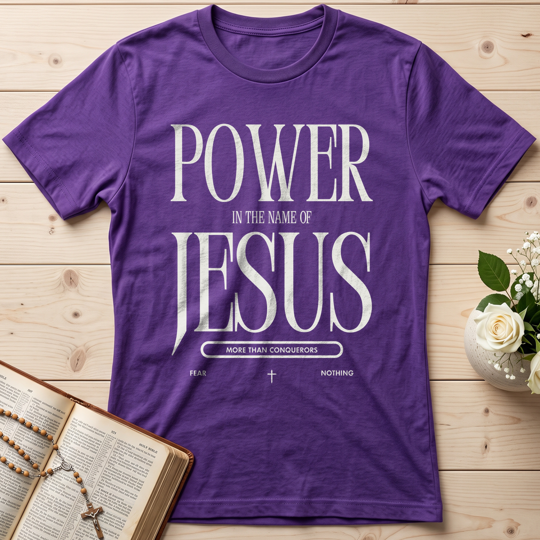 Power In The Name Of Jesus More Than Conquerors Fear Nothing 01