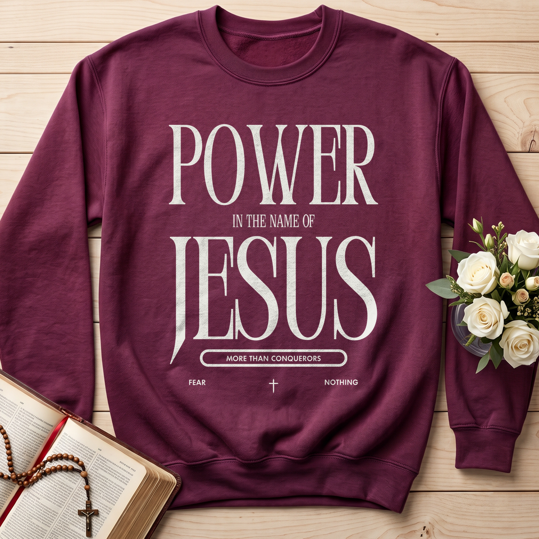 Power In The Name Of Jesus More Than Conquerors Fear Nothing 01