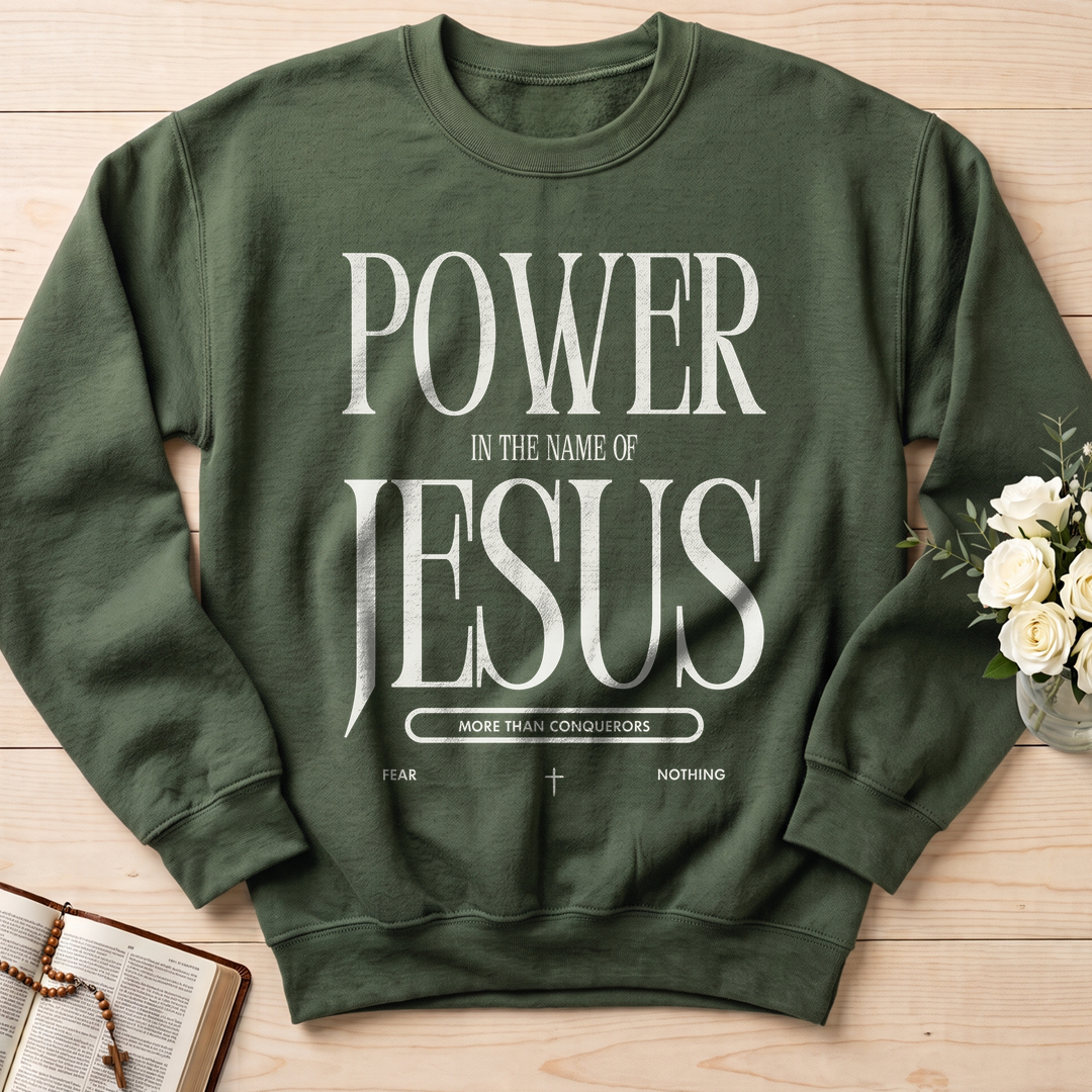 Power In The Name Of Jesus More Than Conquerors Fear Nothing 01