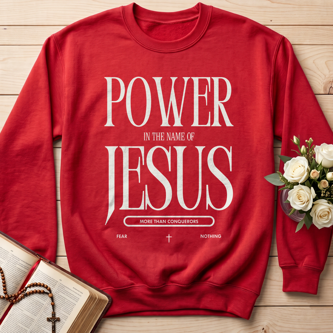 Power In The Name Of Jesus More Than Conquerors Fear Nothing 01