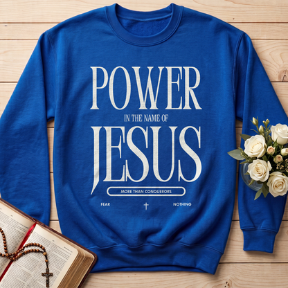 Power In The Name Of Jesus More Than Conquerors Fear Nothing 01