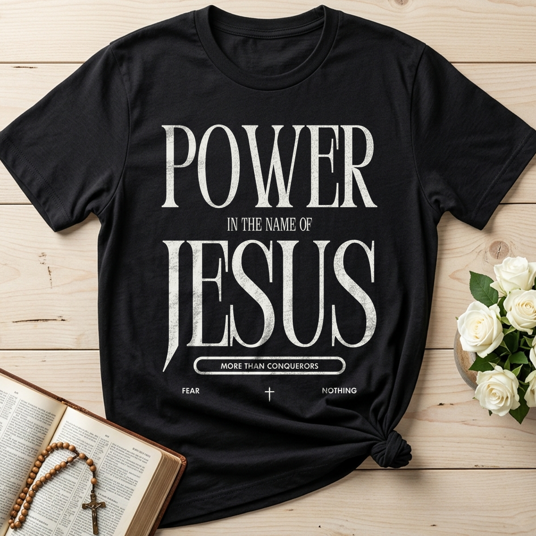 Power In The Name Of Jesus More Than Conquerors Fear Nothing 01
