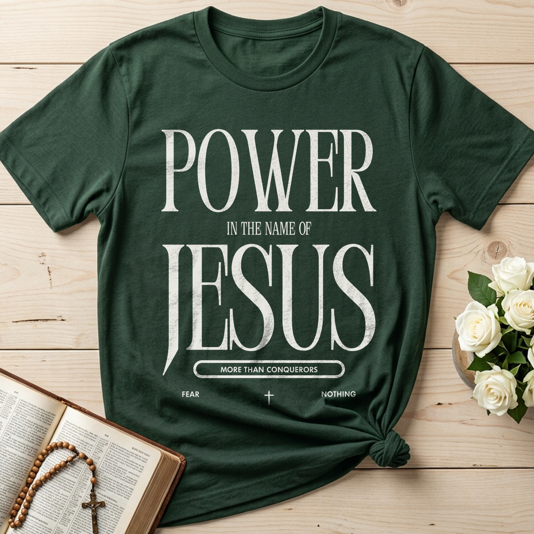 Power In The Name Of Jesus More Than Conquerors Fear Nothing 01