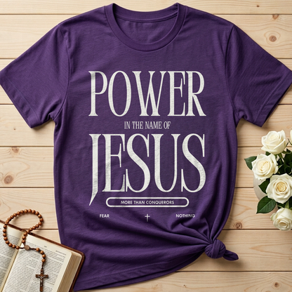 Power In The Name Of Jesus More Than Conquerors Fear Nothing 01