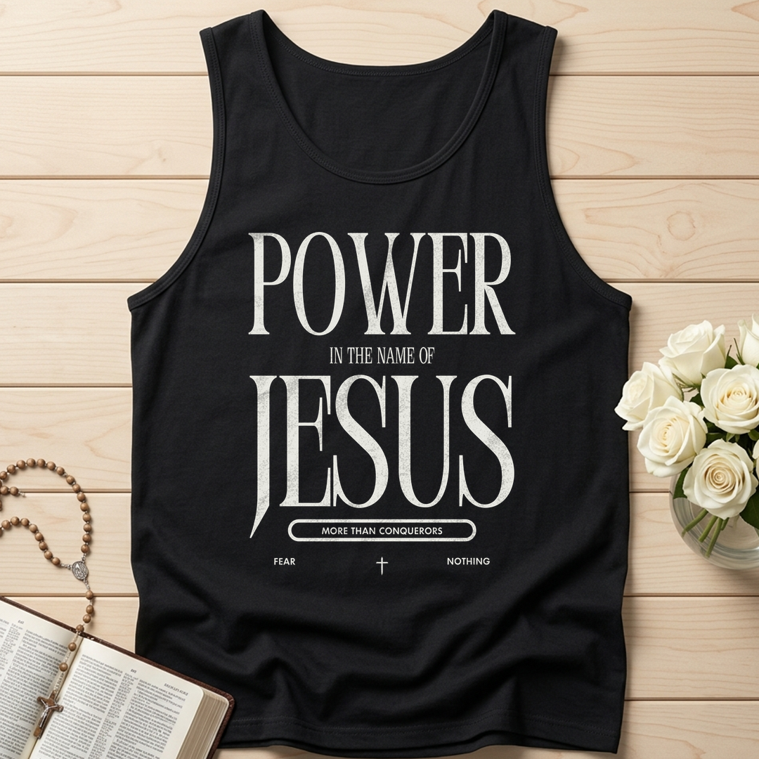 Power In The Name Of Jesus More Than Conquerors Fear Nothing 01