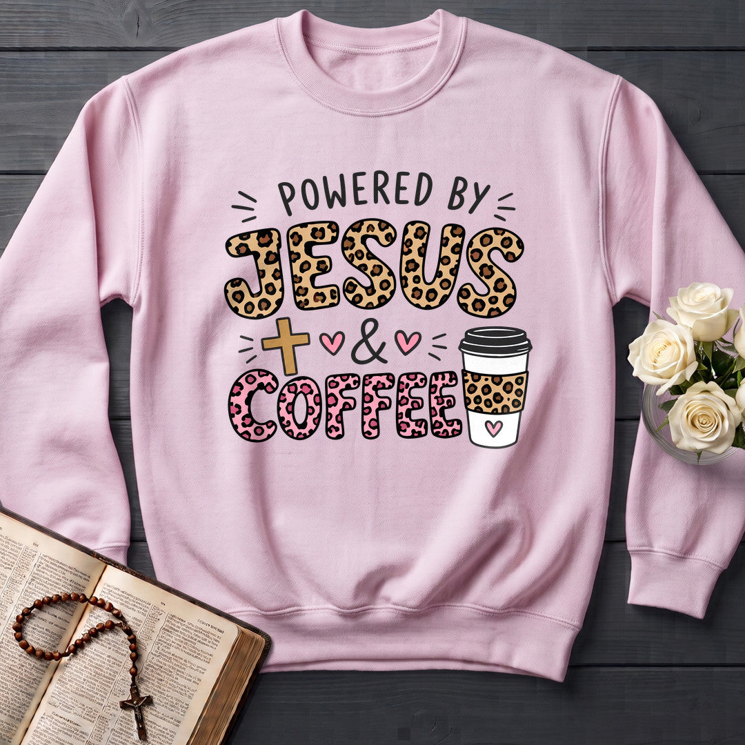 Powered By Jesus And Coffee 01