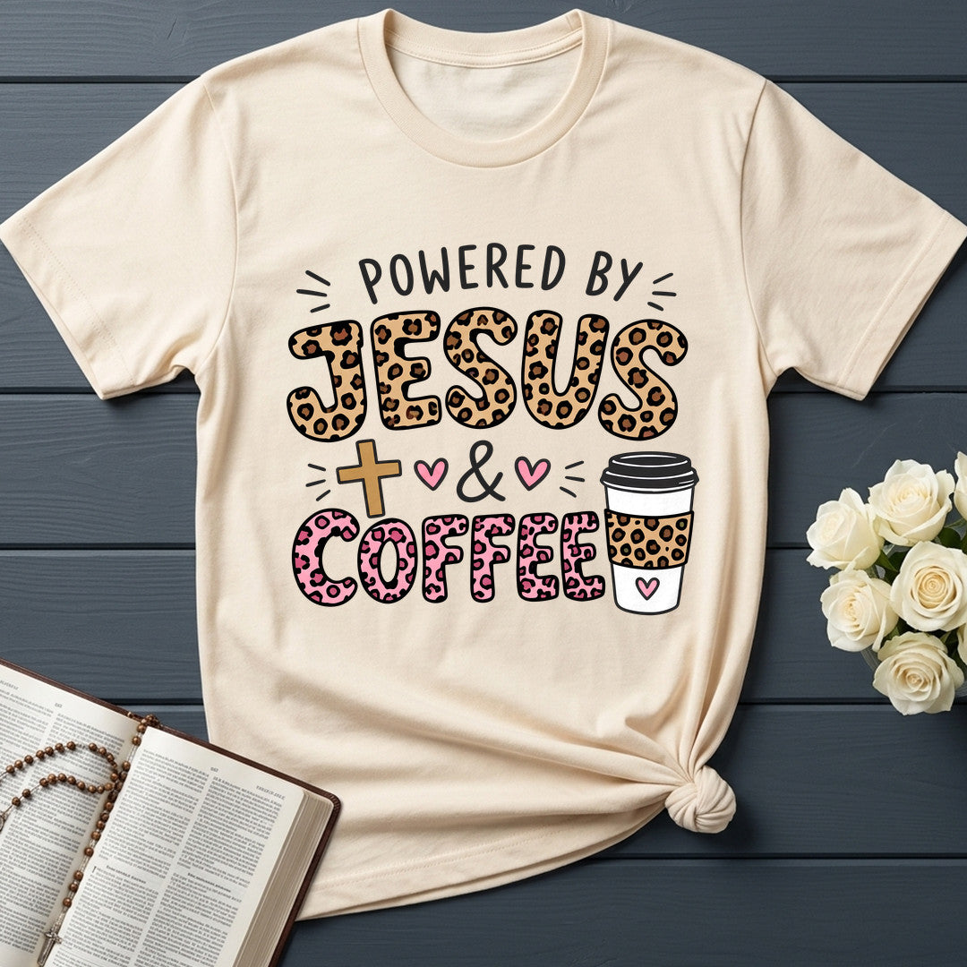 Powered By Jesus And Coffee 01