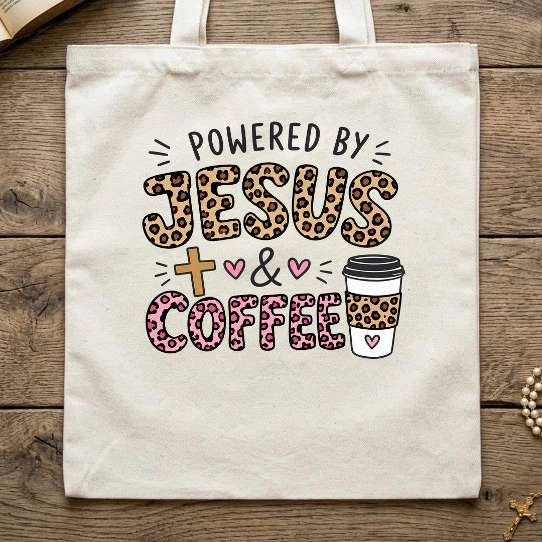 Powered By Jesus And Coffee 01