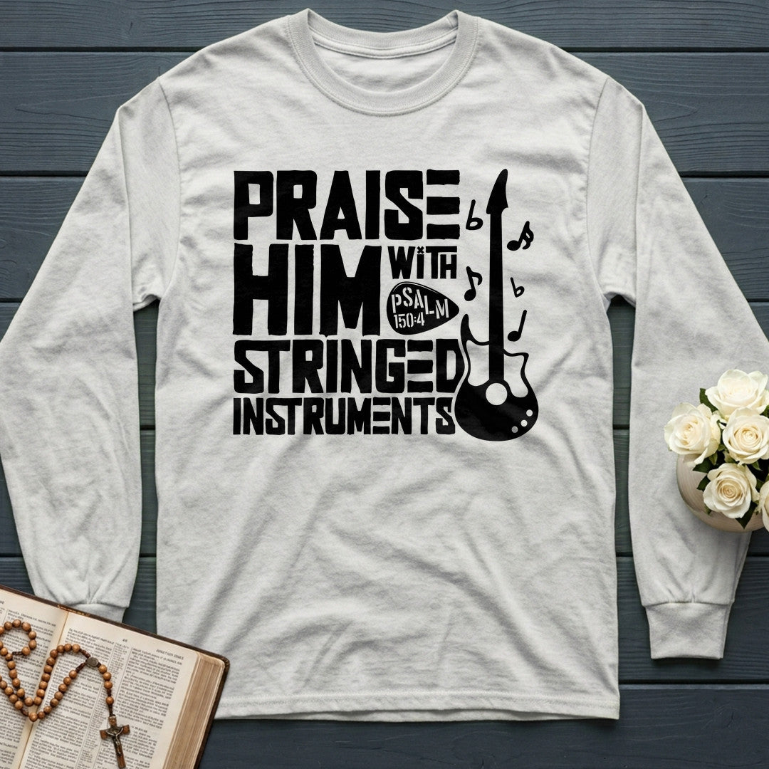Praise Him With Stringed Instruments Psalm 150.4 01