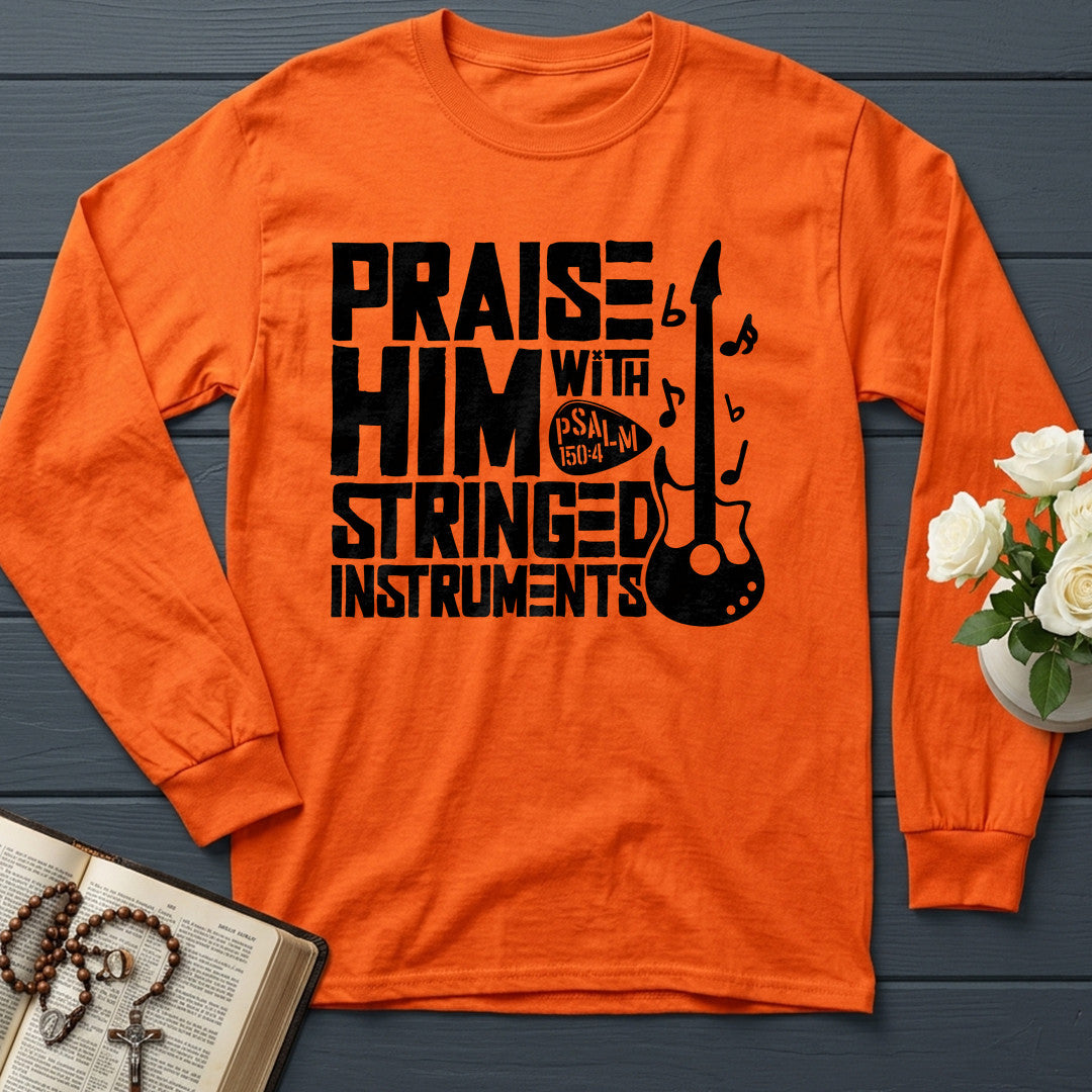 Praise Him With Stringed Instruments Psalm 150.4 01