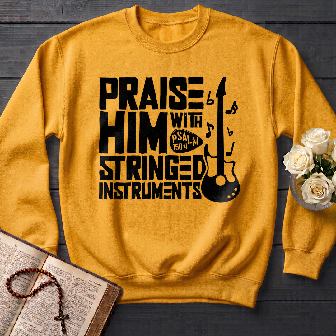 Praise Him With Stringed Instruments Psalm 150.4 01