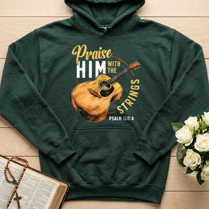 Praise Him With The Strings Psalm 150.4 01