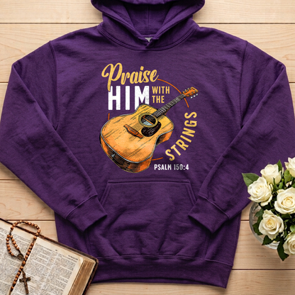 Praise Him With The Strings Psalm 150.4 01