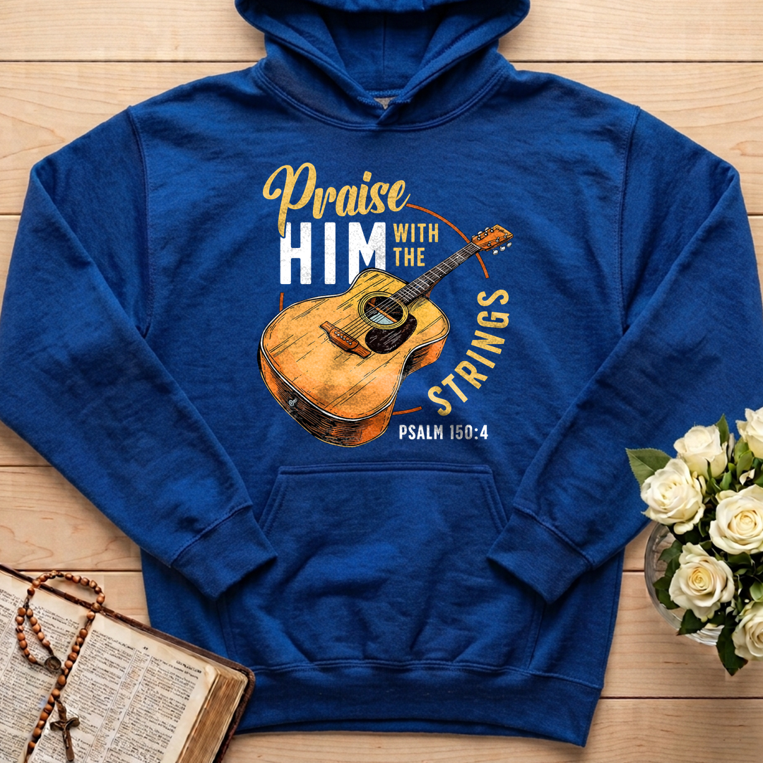 Praise Him With The Strings Psalm 150.4 01