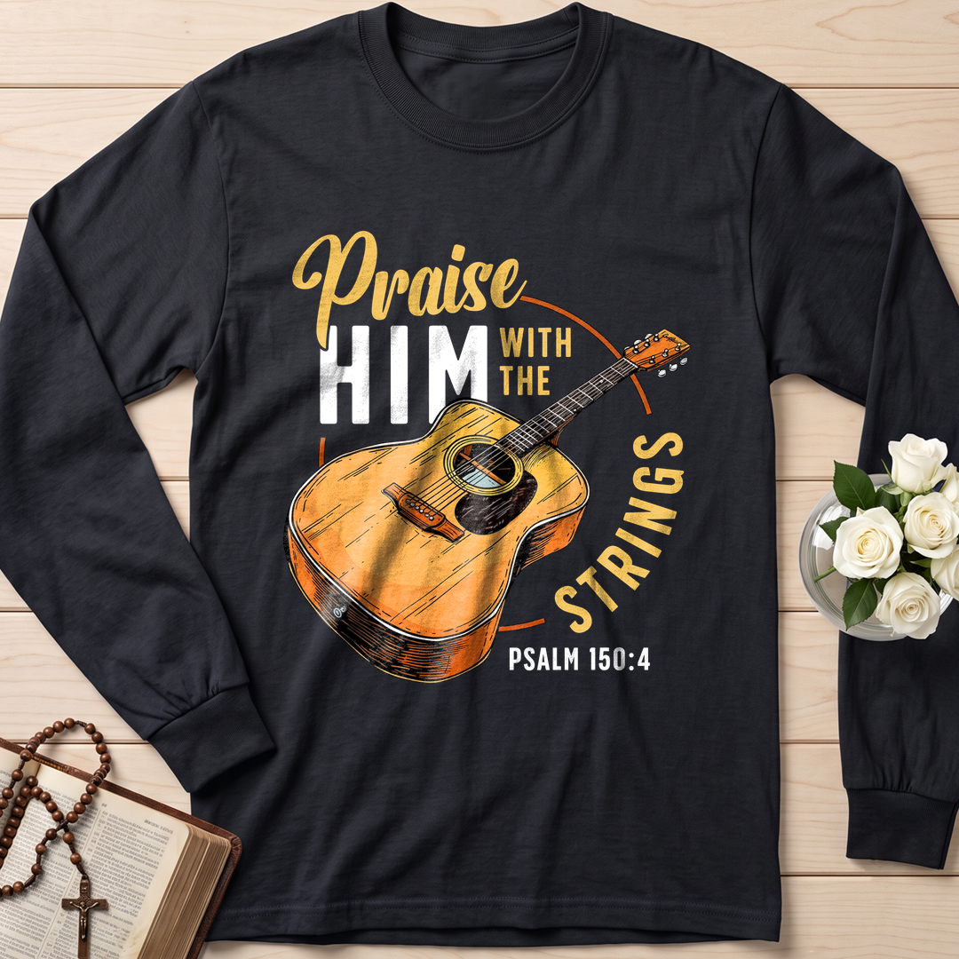 Praise Him With The Strings Psalm 150.4 01