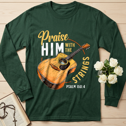 Praise Him With The Strings Psalm 150.4 01