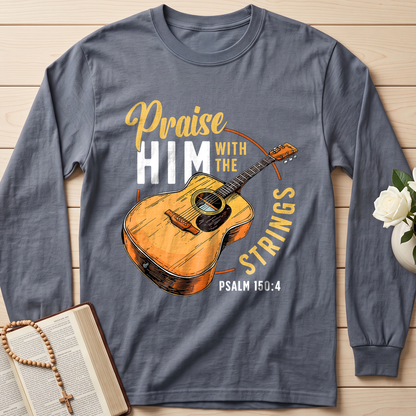 Praise Him With The Strings Psalm 150.4 01