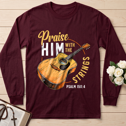 Praise Him With The Strings Psalm 150.4 01