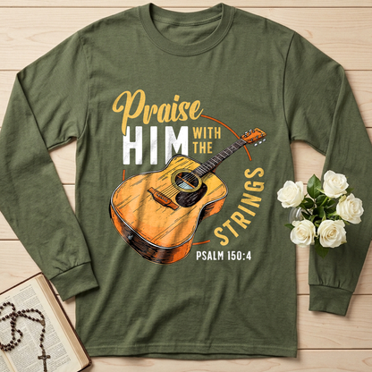 Praise Him With The Strings Psalm 150.4 01