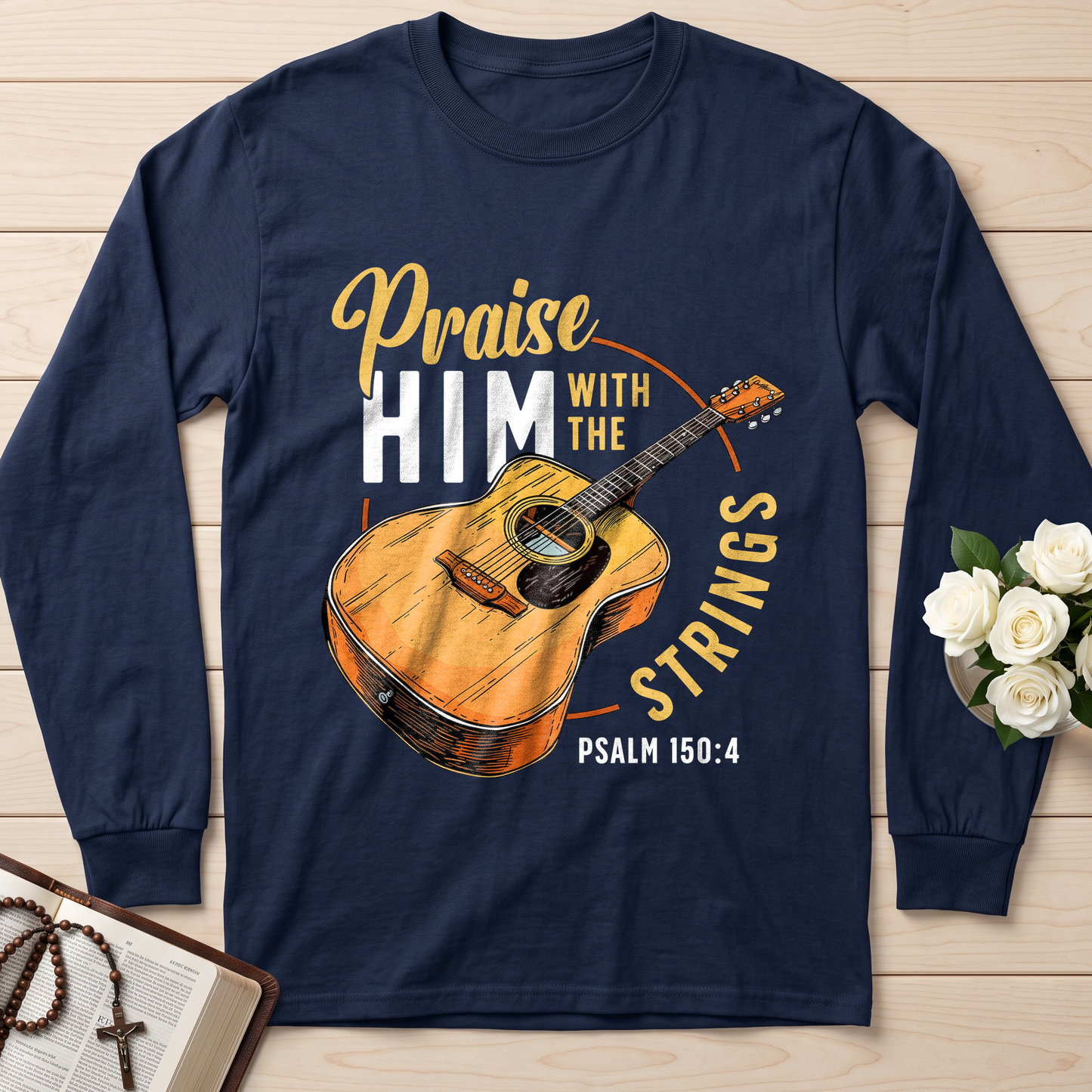 Praise Him With The Strings Psalm 150.4 01