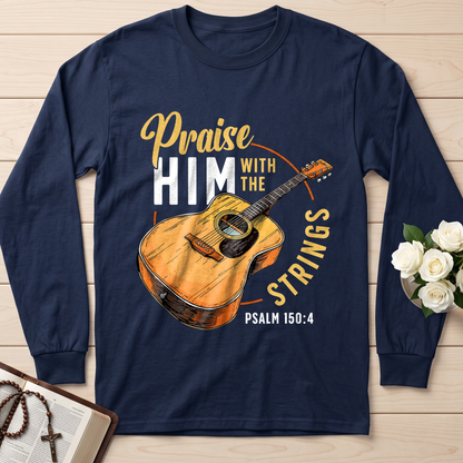 Praise Him With The Strings Psalm 150.4 01