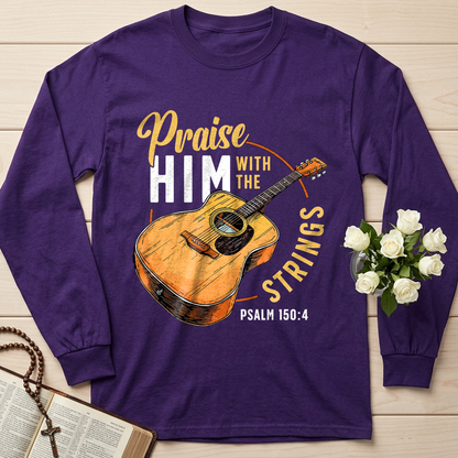 Praise Him With The Strings Psalm 150.4 01