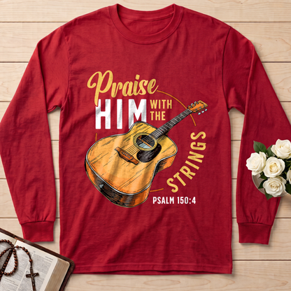Praise Him With The Strings Psalm 150.4 01