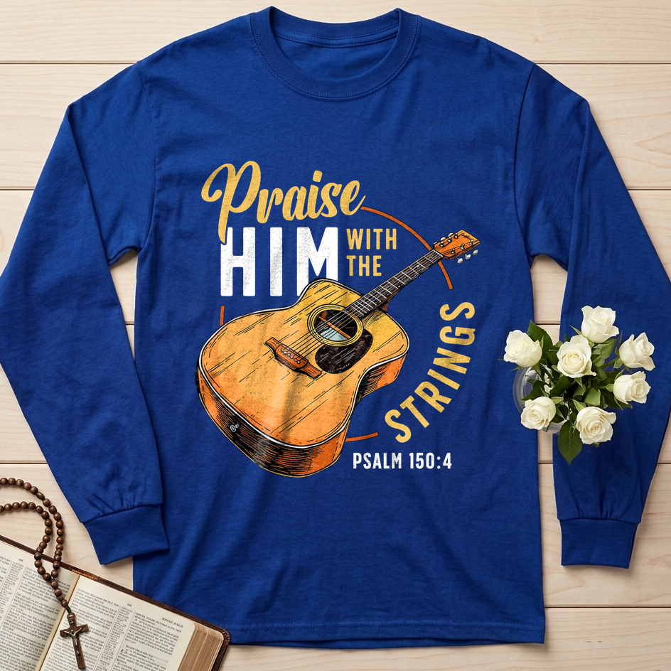 Praise Him With The Strings Psalm 150.4 01