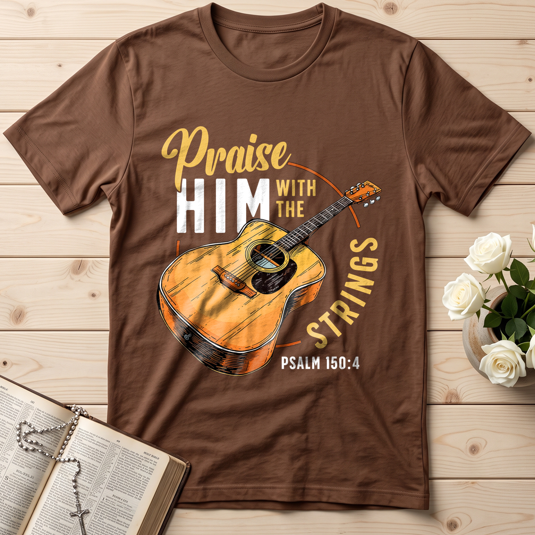 Praise Him With The Strings Psalm 150.4 01