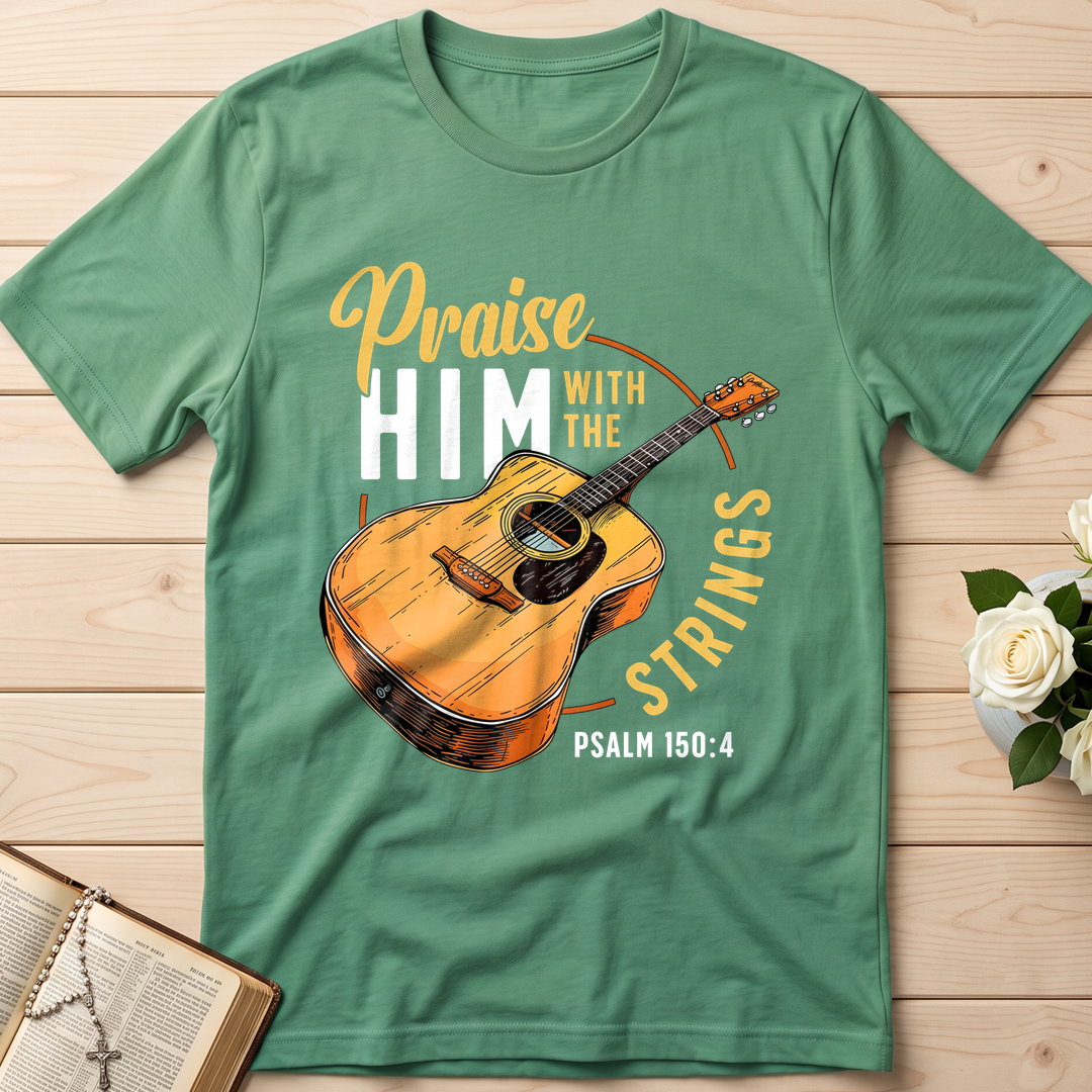 Praise Him With The Strings Psalm 150.4 01