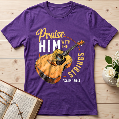 Praise Him With The Strings Psalm 150.4 01