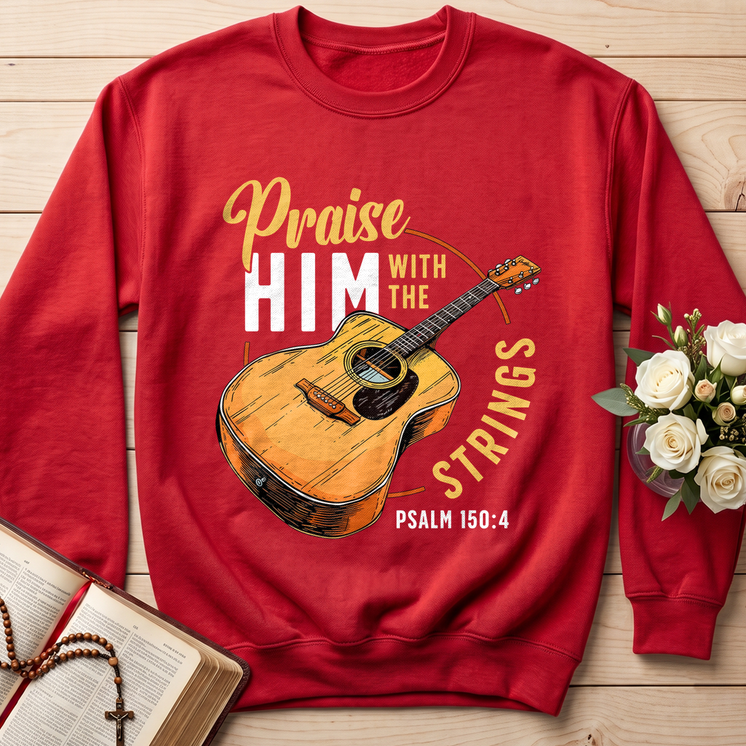 Praise Him With The Strings Psalm 150.4 01